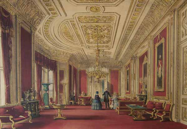 Windsor Castle, Crimson Drawing Room
